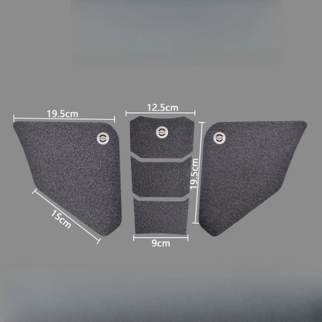 for Suzuki V-STROM650 DL650 2017-2021 fish bone stickers anti-slip protection fuel tank side motorcycle fuel tank stickers