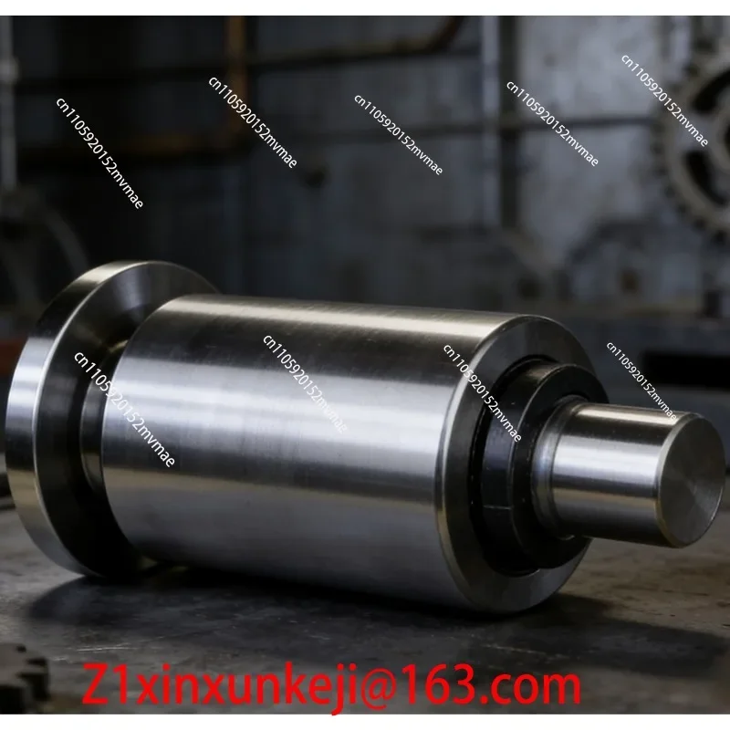 Small Lathe Spindle High-strength Lathe Head Assembly with Flange Without Chuck (spindle Through-hole 45 for 160 Chuck)