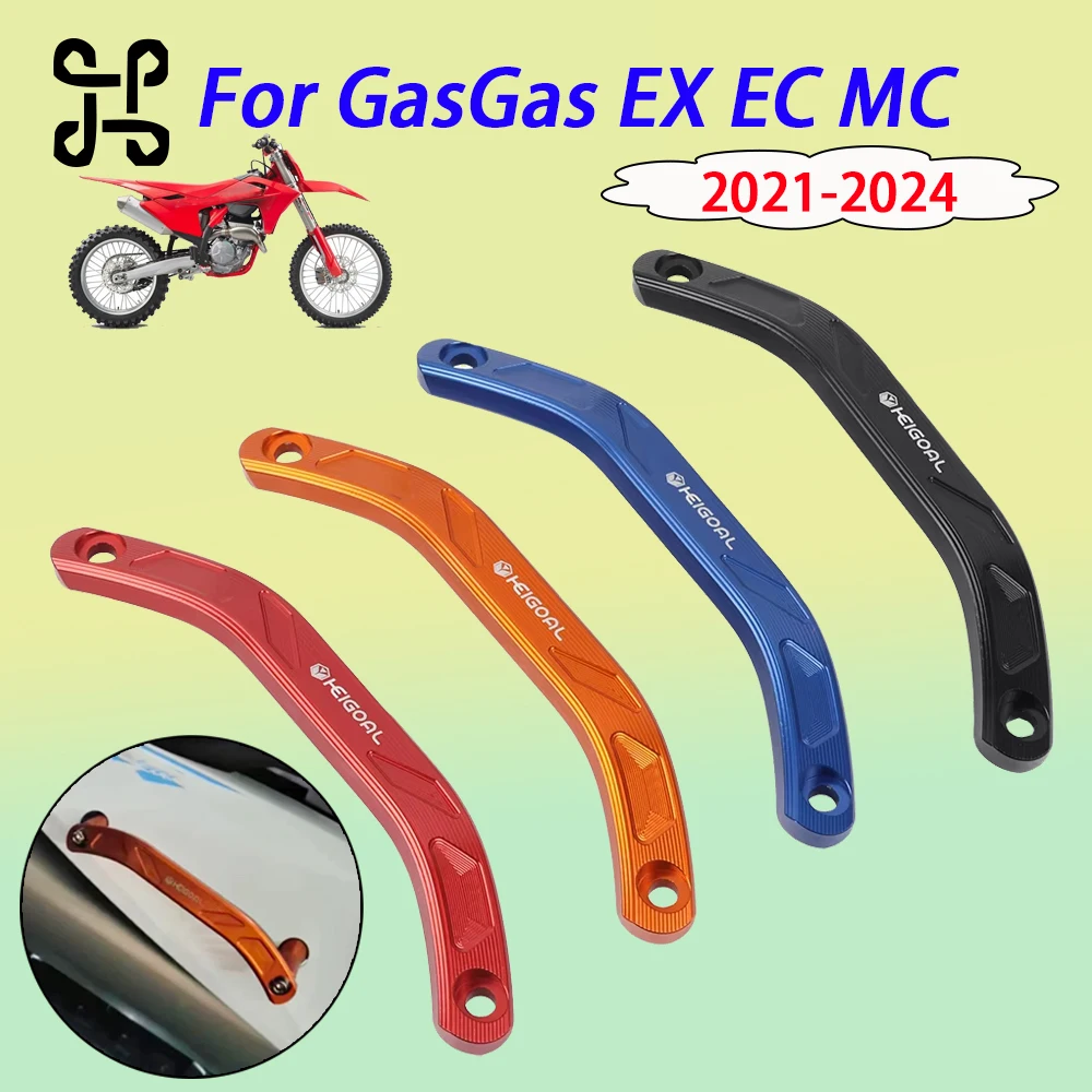

For GasGas MC 250 EC 300 EX300 Motorcycle 2021 - 2024 Rear Passenger Handle Grab Bar Aluminum Adjustable Mounting Accessories