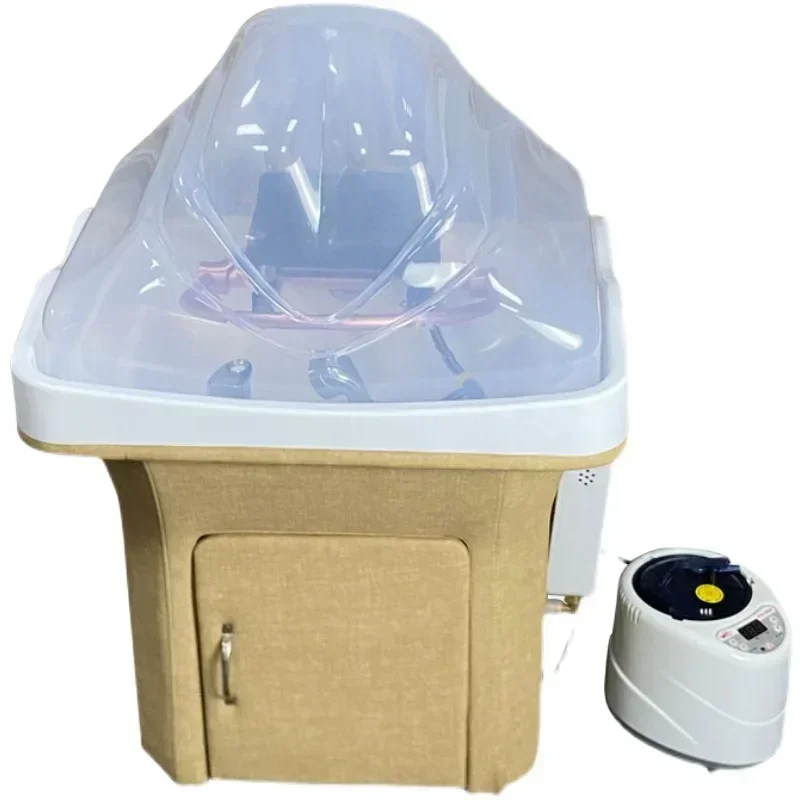 Estilo japonês shampoo água circulação elegante com máquina conveniente salão de beleza cabeleireiro especial shampoo cadeira salão de beleza