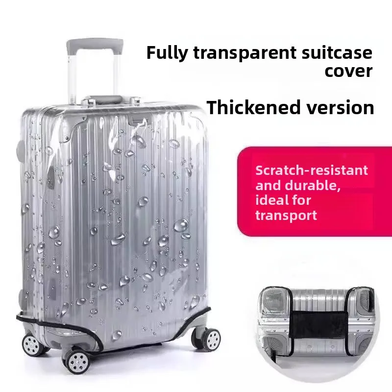 Thickened Waterproof Travel Luggage Cover Protective  Dustproof Non-woven Fabric Carry-on Bag Protector for 24 Inch Suit...