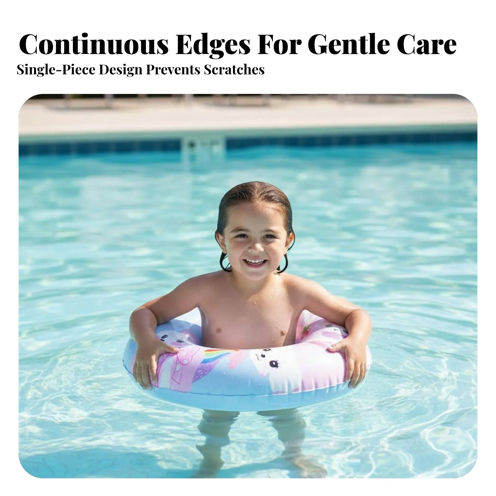 

Надувной круг для плавания под подмышками с мультяшным рисунком для детей, милый аксессуар для игр в бассейне