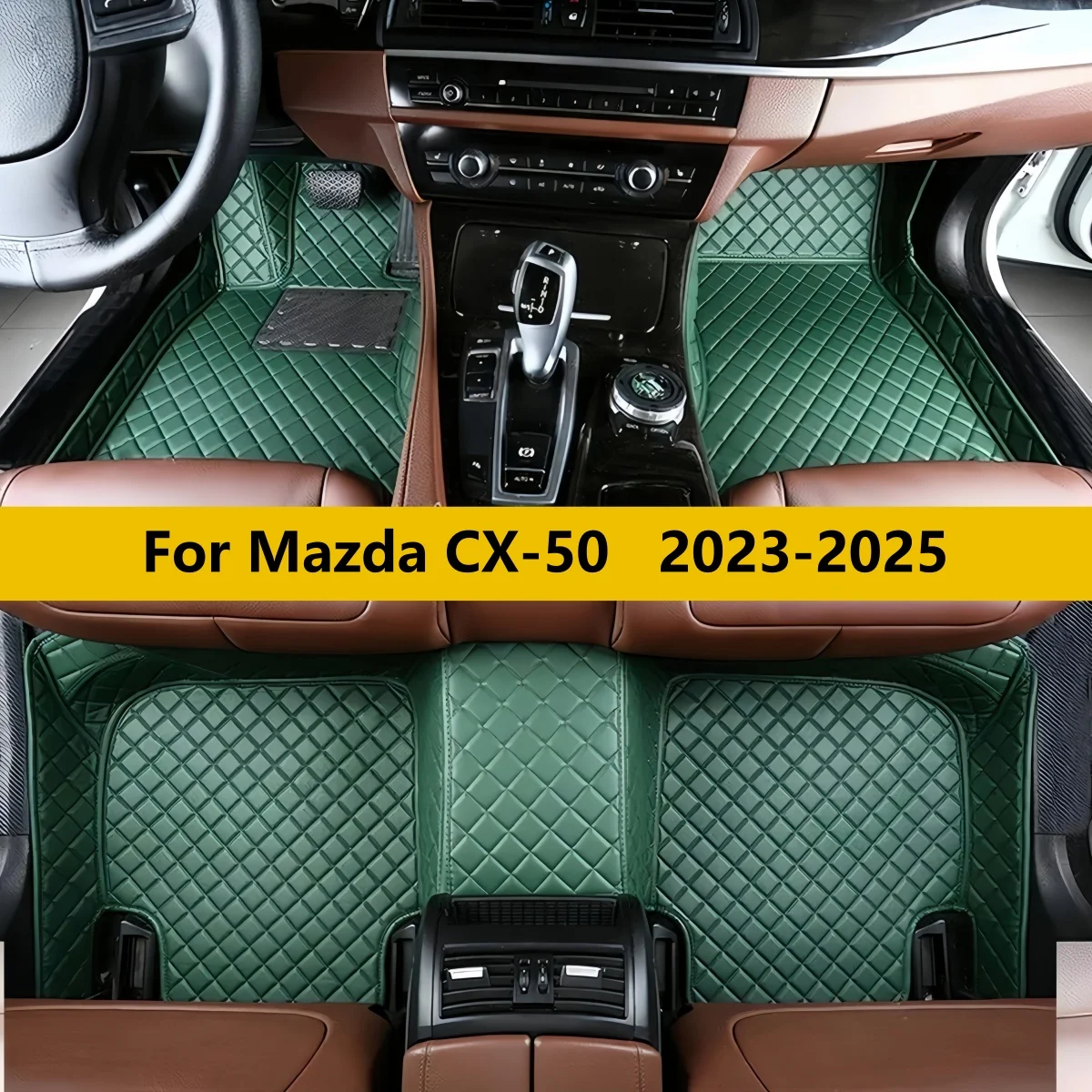 

Автомобильные коврики на заказ для Mazda CX-50 2023 2024 2025: полный комплект, защита от грязи, ковровые покрытия для пола автомобиля