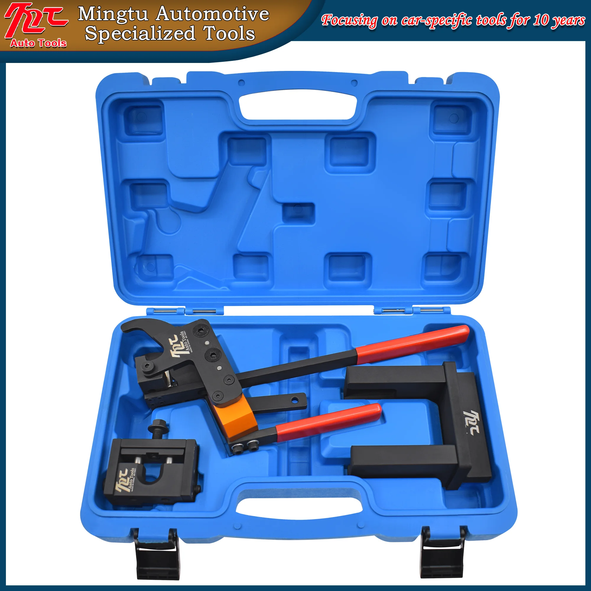 

Valve Spring Wrench Valve Spring Disassembly Pliers Spring Bracket Engine Timing Special Tool for BMW Mini B38 B48 B58