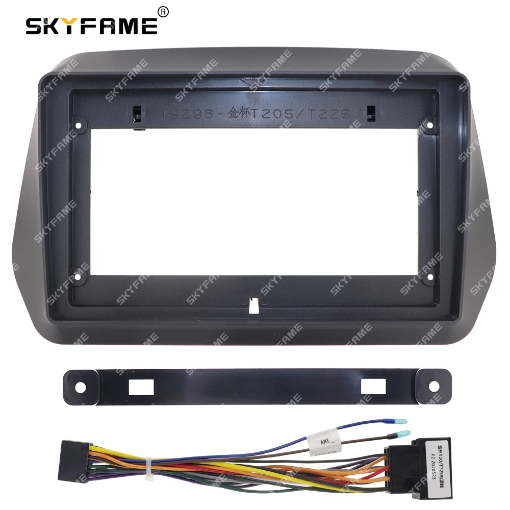 

SKYFAME Car Frame Fascia Adapter Android Radio Audio Dash Fitting Panel Kit For Jinbei T20S T22S