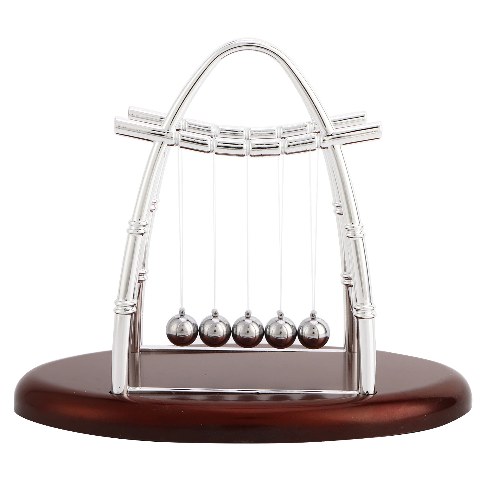 كرات التوازن ديكور نيوتن كرات الصلب التوازن علوم الفيزياء البندول الحلي مكتب كرات التوازن العلوم #2