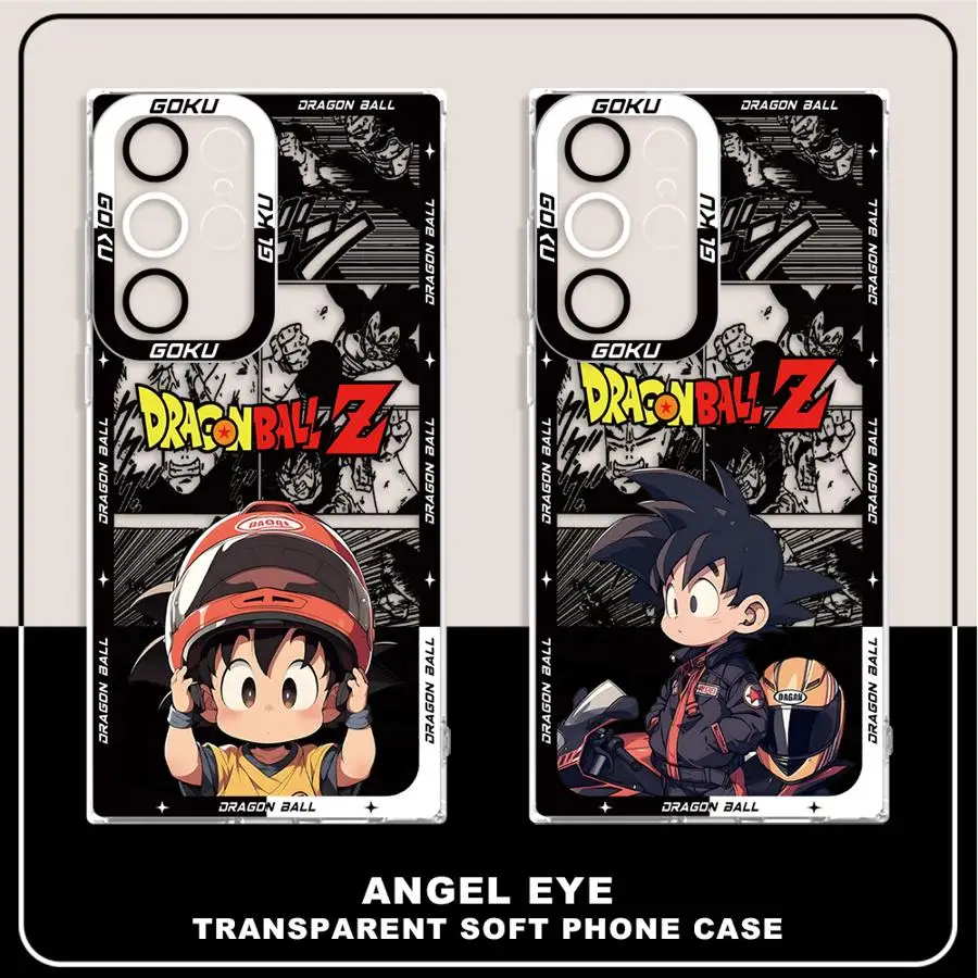 حافظة دراغون بول جوكو لهاتف سامسونج جالاكسي S25 + S24 + S23 FE S20 S24 Plus S22 S23 + S25 Ultra S21 Note 20 10 S25Ultra Soft Phone #1