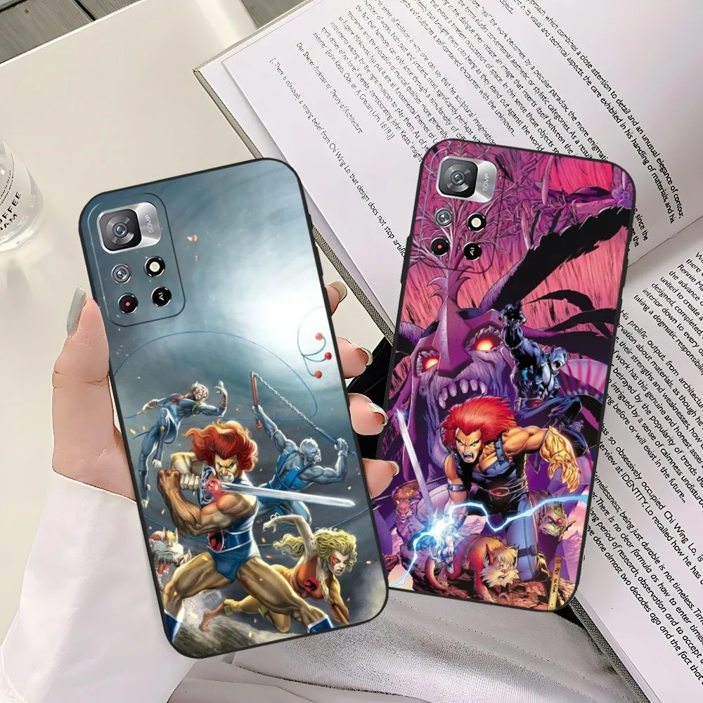 ThunderCats Phone Case for Xiaomi Redmi Note 13 12 11 9 Ultra 10 Lite Poco F4 F5 X5 Pro Plus Cover