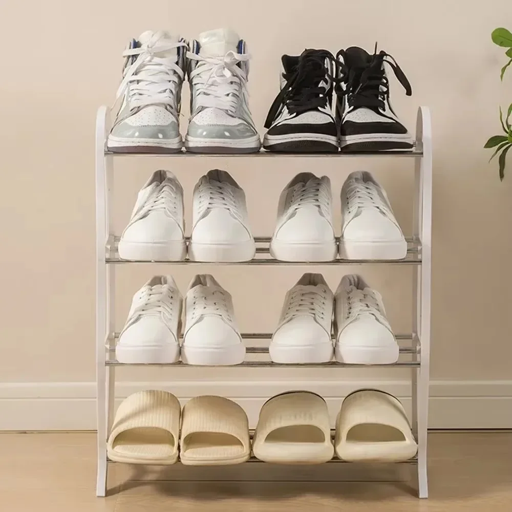 

4 Layers Shoe Rack High Load-bearing Capacity Storage Racks Modern Minimalism Organizer Storage Large Capacity Simple Shoe Rack