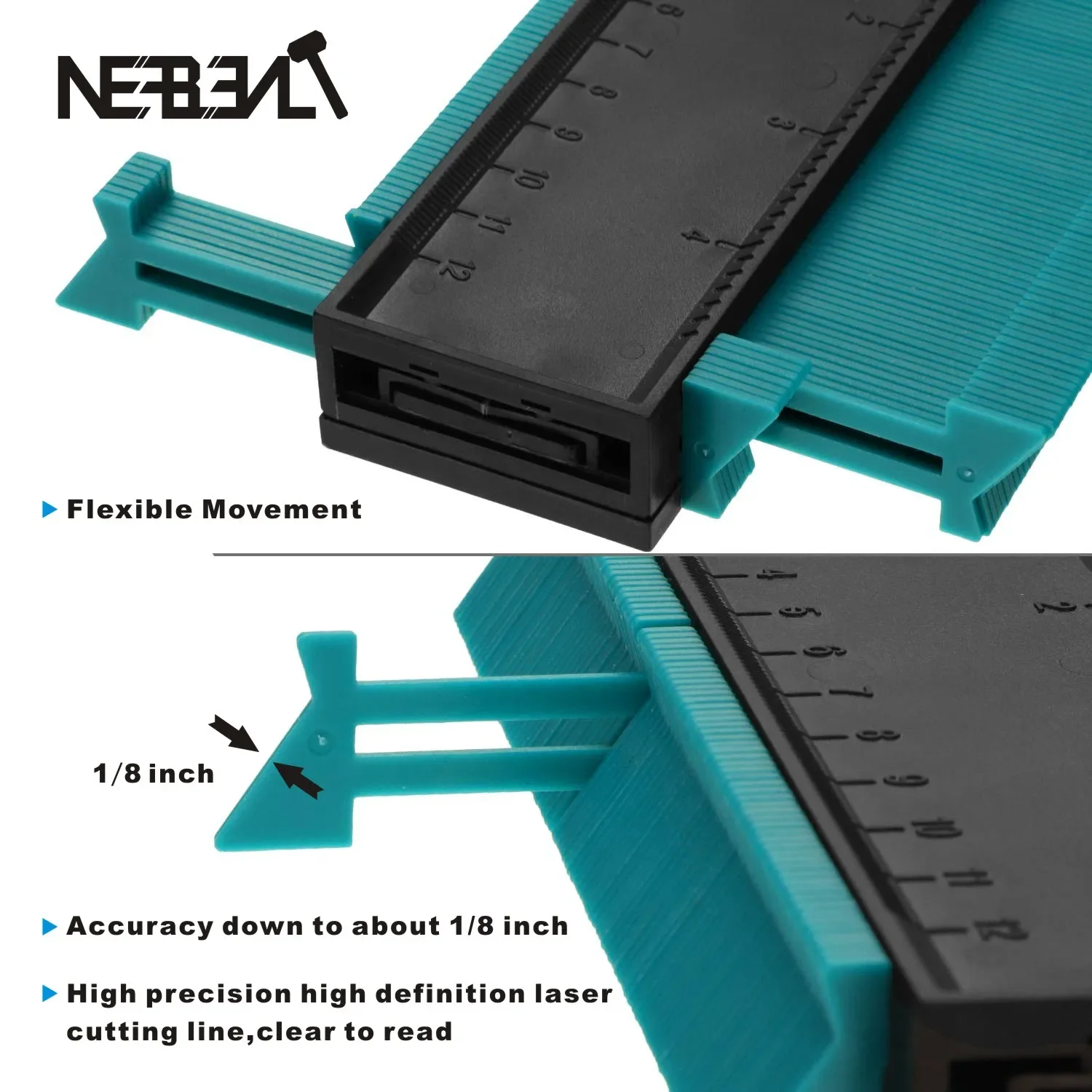 Adjustable Contour Profile Gauge-5