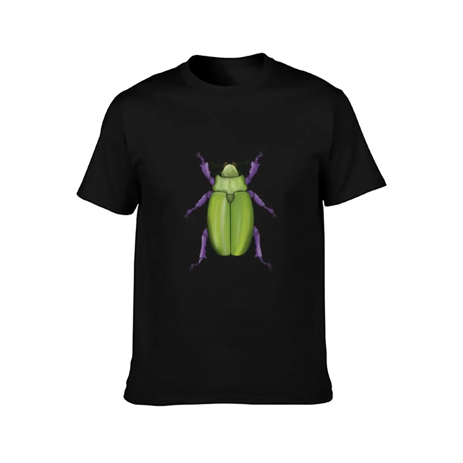 Beyers scarab, realistic, purple legs T-Shirt luxury t-shirt football t shirt fitted t shirts for men