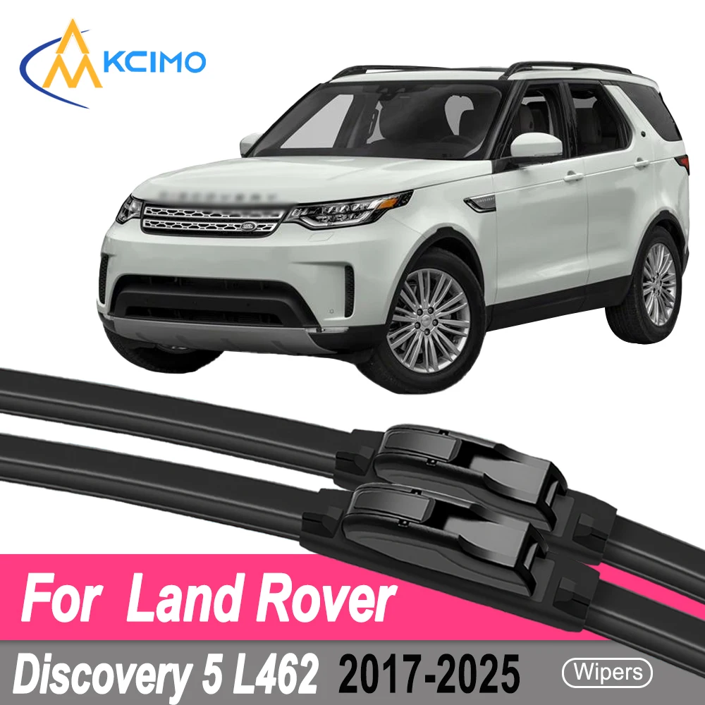 

For Land Rover Discovery 5 L462 2017-2025 Car Front Wiper Blade - All Weather Silent Windshield Wiper Accessories 2 Pieces