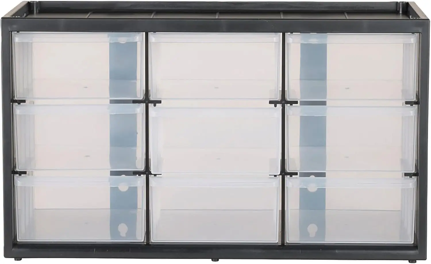 

Система модульных пластиковых контейнеров для хранения с 9 отделениями для организации дома и офиса