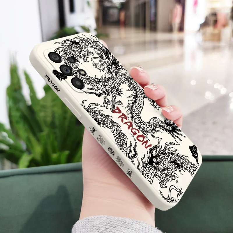 Devil Dragon Case For Samsung Galaxy A56 A36 A26 A73 A53 A33 A23 A13 A72 A52 A32 A22 A12  A71 A51 A31 A21S 4G 5G Cover