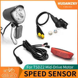 Tongsheng Electric Bicycle Speed Sensor E-Bike For TSDZ2 Black Replace Spare EBike Parts Accessories