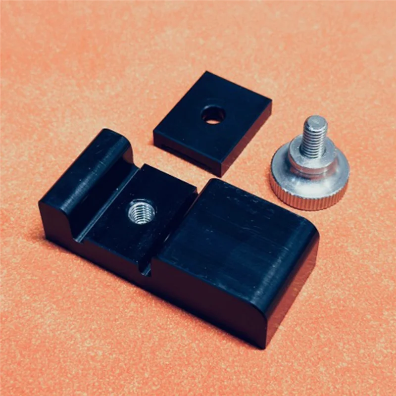 LLCS-POM Sandpaper Holder Grinding Clip Inside Corner Flat Polishing Model Handheld Sandpaper Leather Sanding Clip