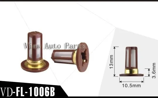 Wholesale 50pcs Hot Sale Fuel Injector Micro Filter 10.5*3.6*13mm Used for Honda Cars in Aftermarket FL-1006B