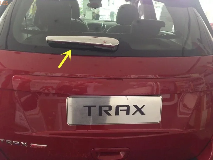 

Высококачественная хромированная задняя крышка стеклоочистителя ABS для Chevrolet TRAX 2014-2018, декоративная крышка, Стайлинг автомобиля