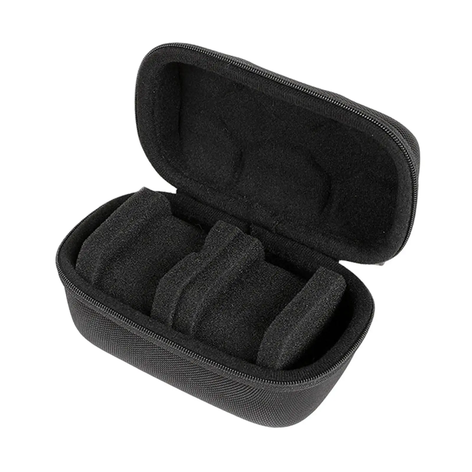 Watch Travel Case Watch Box 2 Slot with Removable Shockproof Watch Pillows Carrying Case