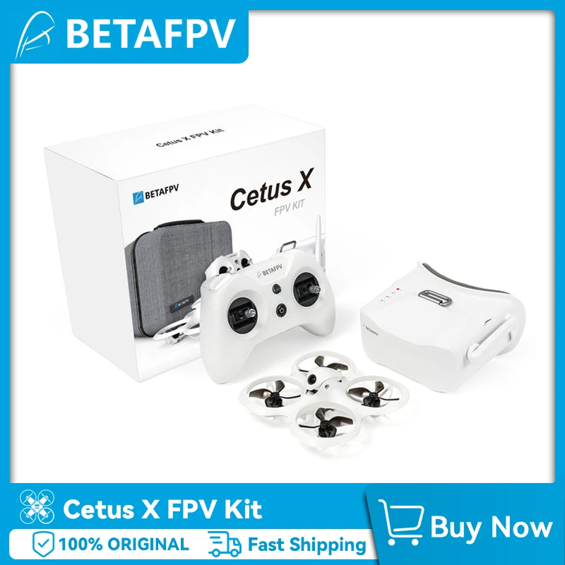 BETAFPV Cetus X FPV Kit BT2.0 450 550mah VR03 FPV Goggles