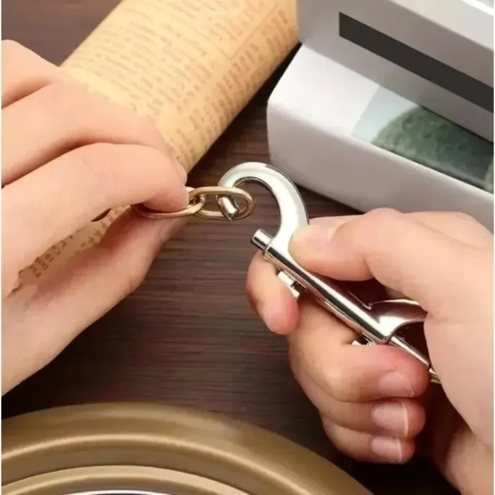 Heavy Duty Double Ended Snap Clip for Dog Leash Horse Tack Farm Gate Latch Hook Keychain Holder Quick Link Trigger Chain Clip