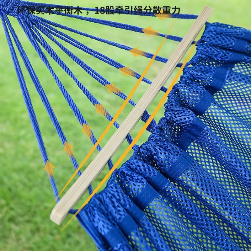 Lounge Camping Hammocks Adult Patio Rest Nets Survival Hammocks Beach Touristic Sleeping Adult Hamac Suspendu Outdoor Furniture