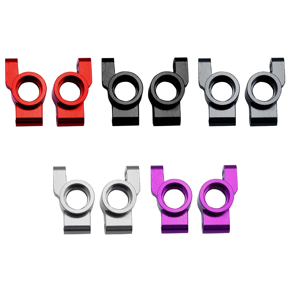 for RC LOSI Micro-B Aluminum Alloy Rear Hubs C Hub for 1/24 RC Buggy Truck LOSI Micro-B Car Upgrade Part