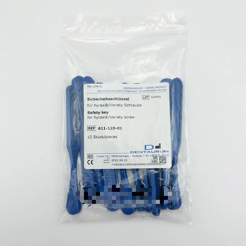 10Pcs Dental Expansion Screw Key Orthodontic Retainer Corrector Key Dentech Expansion Wrench