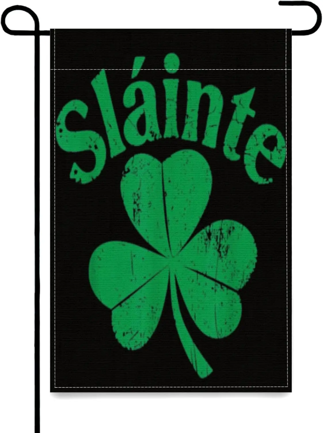 Irish Slainte Bird SKT Patricks Day Garden Flag,Double Sided Yard Flags 12x18 Inch Vibrant Decor for Outdoor Decoration AAS