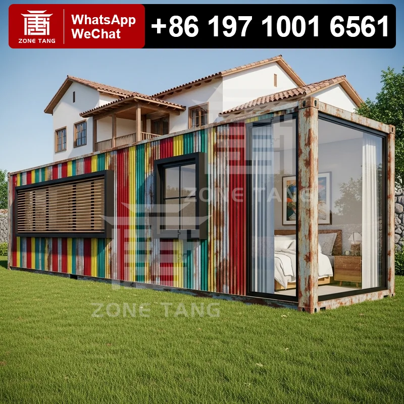

Detachable Modules Container Buildings Homes For Sale Luxury Mobile Office Wind Resistance Tiny Homes Multi Room Flat Pack Home