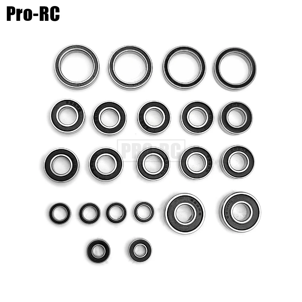 For Arrma 1/7 Mojave 6S BLX 4WD Desert Truck Sealed Bearing Kit 22Pcs