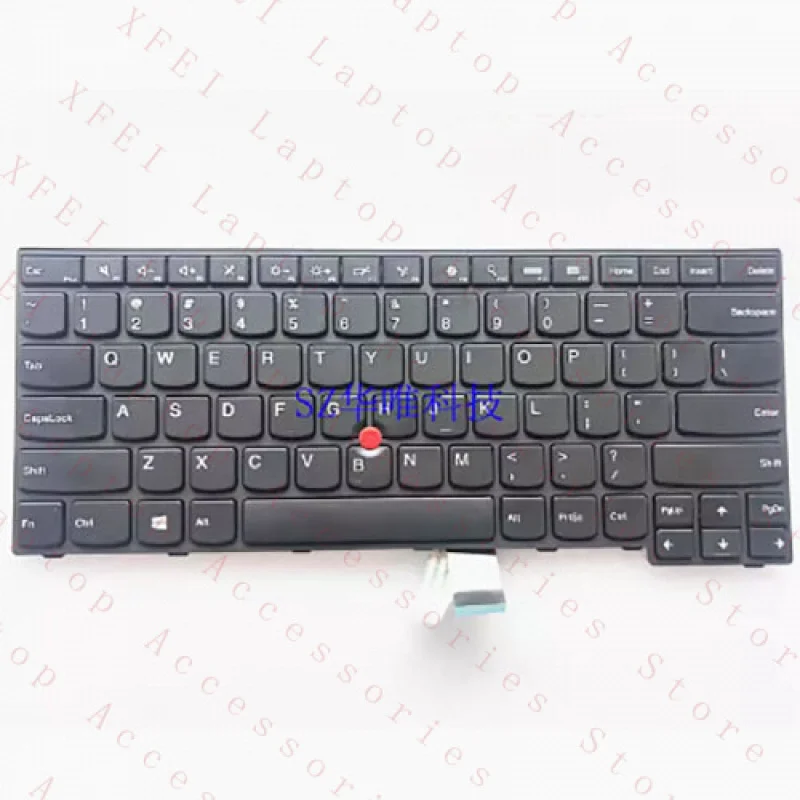 

F US Non-backlight Keyboard 04X6181 SN20f98565 For Lenovo E450 E455 E450C E460
