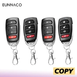 RF433MHZ Universal Copy clone Doorhan Nice Came CASIT Remote Control 4 Button Transmitter Remote for Gadgets Car HomeGarage Door