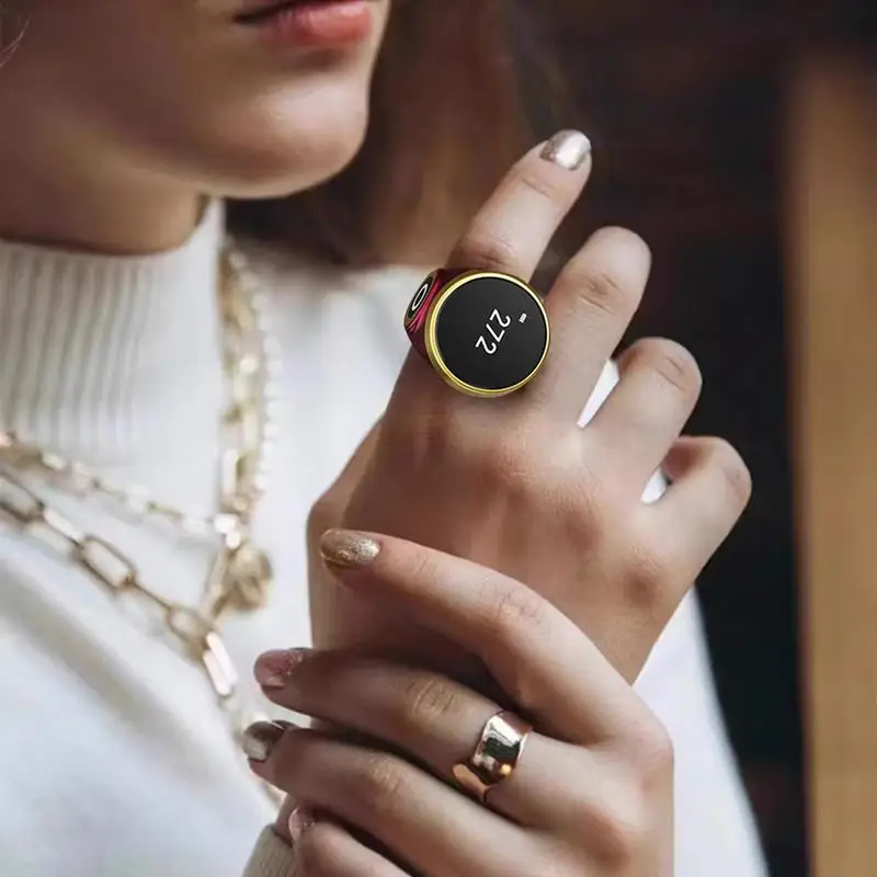 Buddha Beads Counter Portable Hand Counter Digital Counter Finger Prayer Counter Buddha Beads Prayer Counter For Relaxation