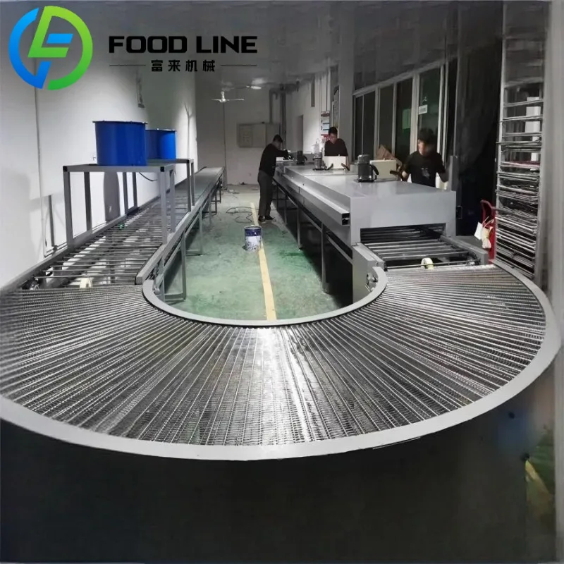Heavy Duty Tunnel Oven Conveyor Type Baking System For Large Scale Production With Uniform Heat Distribution Technology