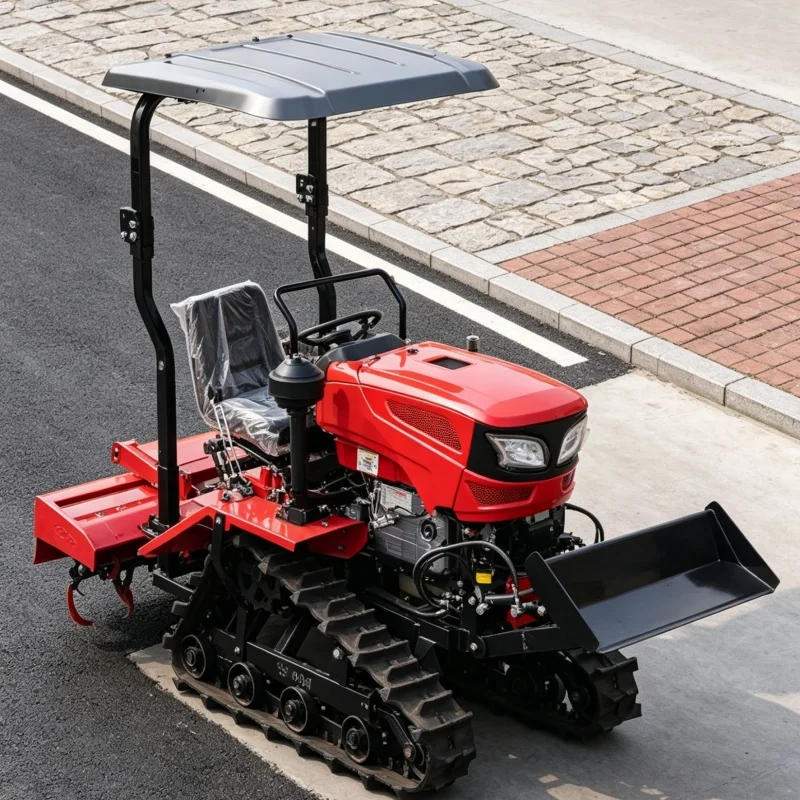 

Customized CE & EMC Certified Agricultural Rotary Tiller, Hot-selling All-scenario Crawler Cultivation Equipment of 2026