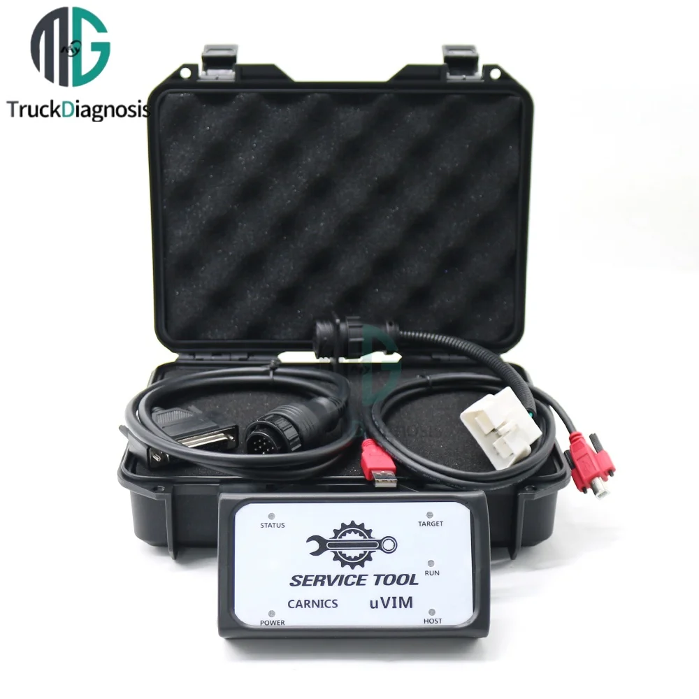 For Doosan Diagnostic Tools Excavator OBD Forklift Engine Fault Scanner Detection Interface DDT CARINICS SCR DPF DCU ECU+G2