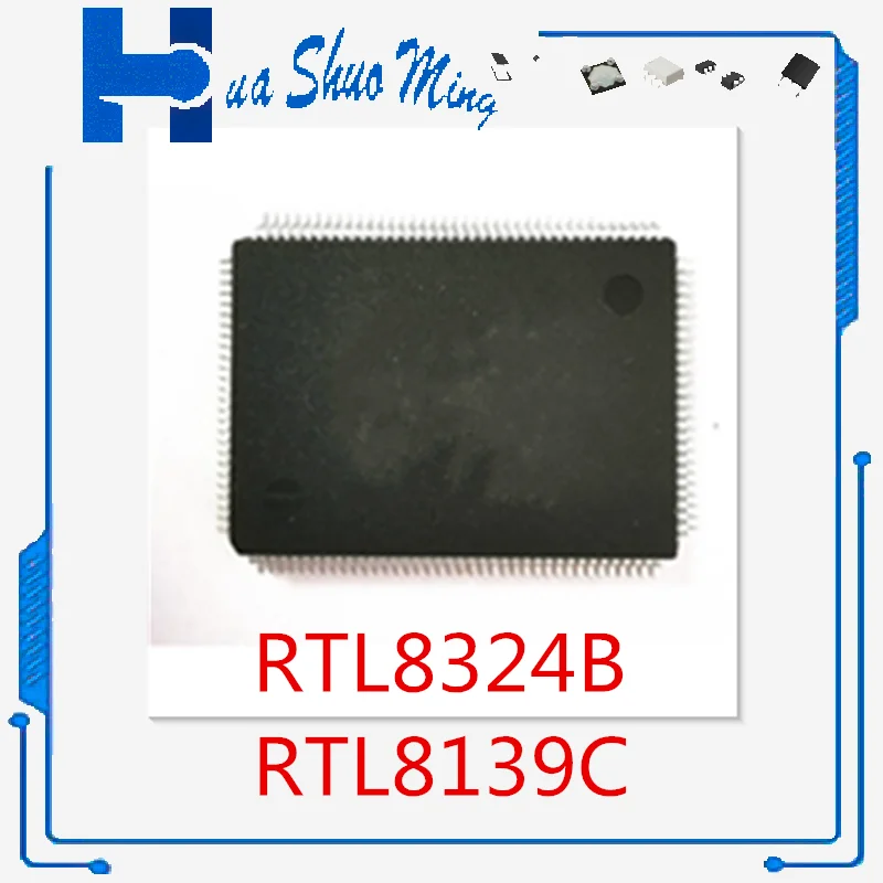 5Pcs/Lot     RTL8324B RTL8139C QFP128