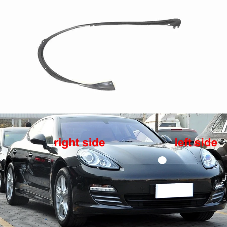 For Porsche Panamera 2010 2011 2012 2013 Headlight Rubber Sealing Strip Trim Headlamp Decorative Strip Waterproof Pad