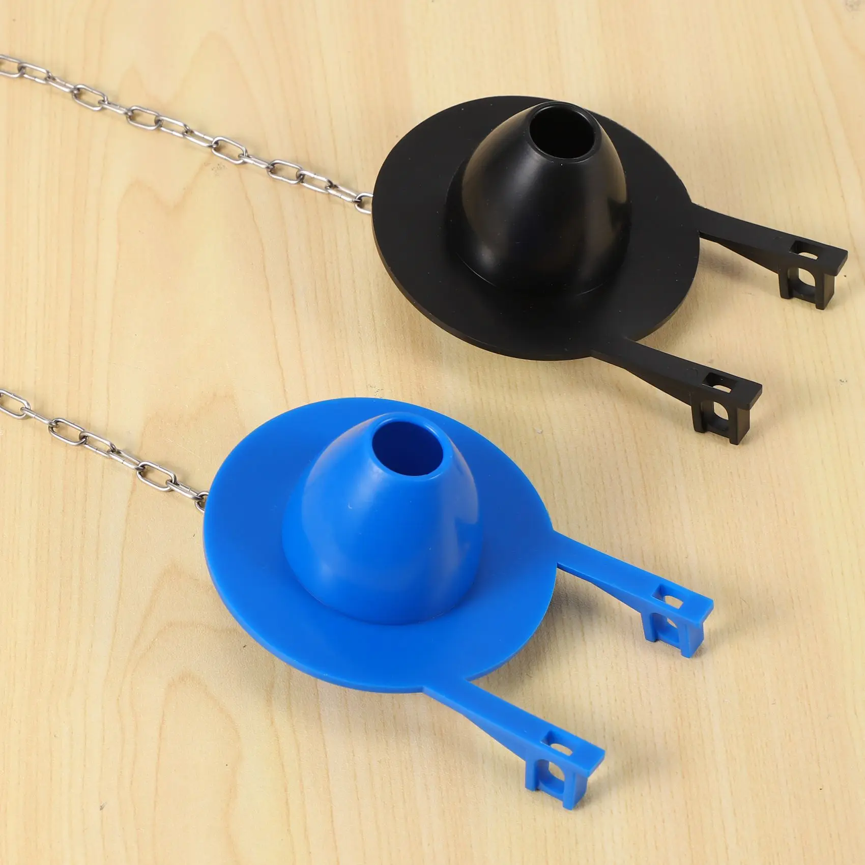 2 Pieces Toilet Flapper Replacements 2 Inch Toilet Flapper Stopper Water Saving Flappers With 2 Pieces Toilet Chains-ABPP