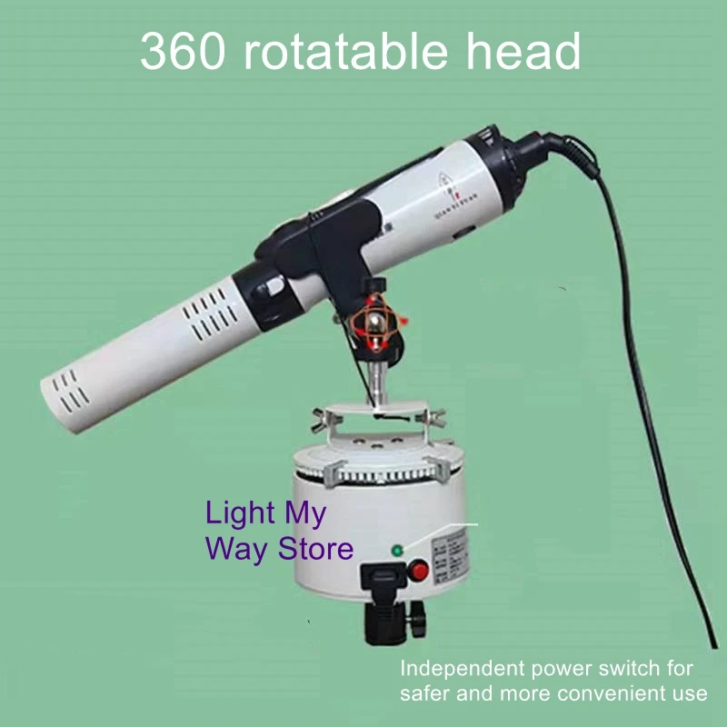 

Health instrument automatic rotary heat therapy instrument small god blowing electric stand tripod