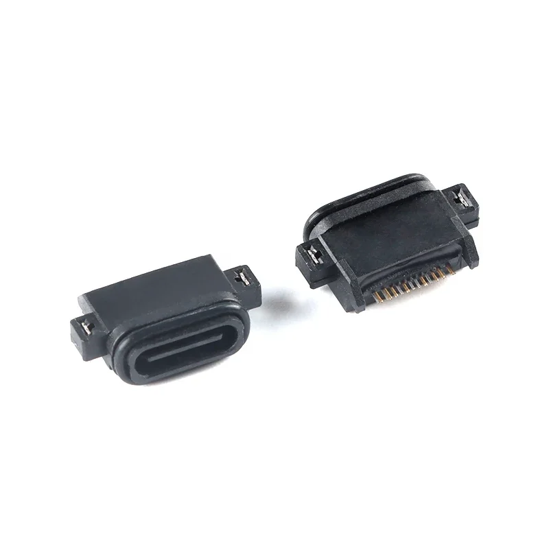 

10pcs USB 3.1 Type-C 16Pin Connector Female Power Connector jack Port For DIY PCB Design High Current Fast Charging Jack
