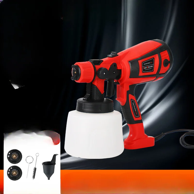 New Three Shapes of Electric High-pressure Spray Paint Gun Portable Long Endurance Large Capacity Stepless Speed Regulation