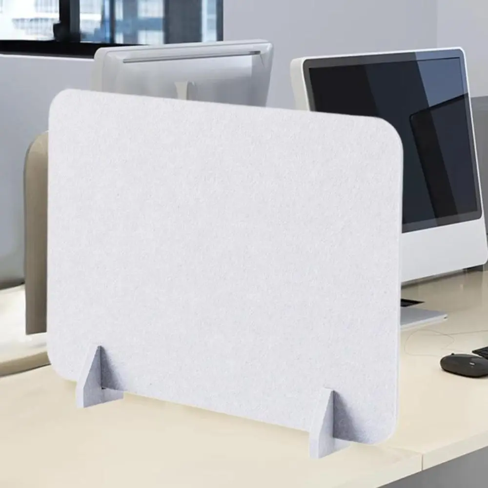 Durable Acoustic Student Desk Divider Felt Thickened Dining Table Isolation Board Desk Screen for Student Desktops in Classroom