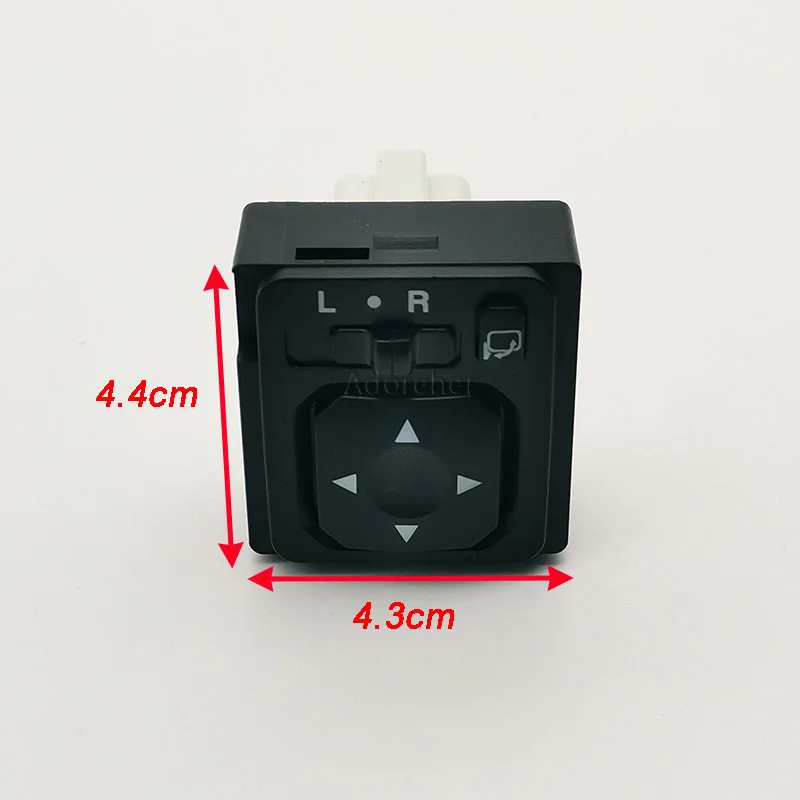 For Mitsubishi Lancer ASX Outlander Pajero L200 Rearview Mirror Adjustment Folding Switch Reversing Mirror Control Switch Button