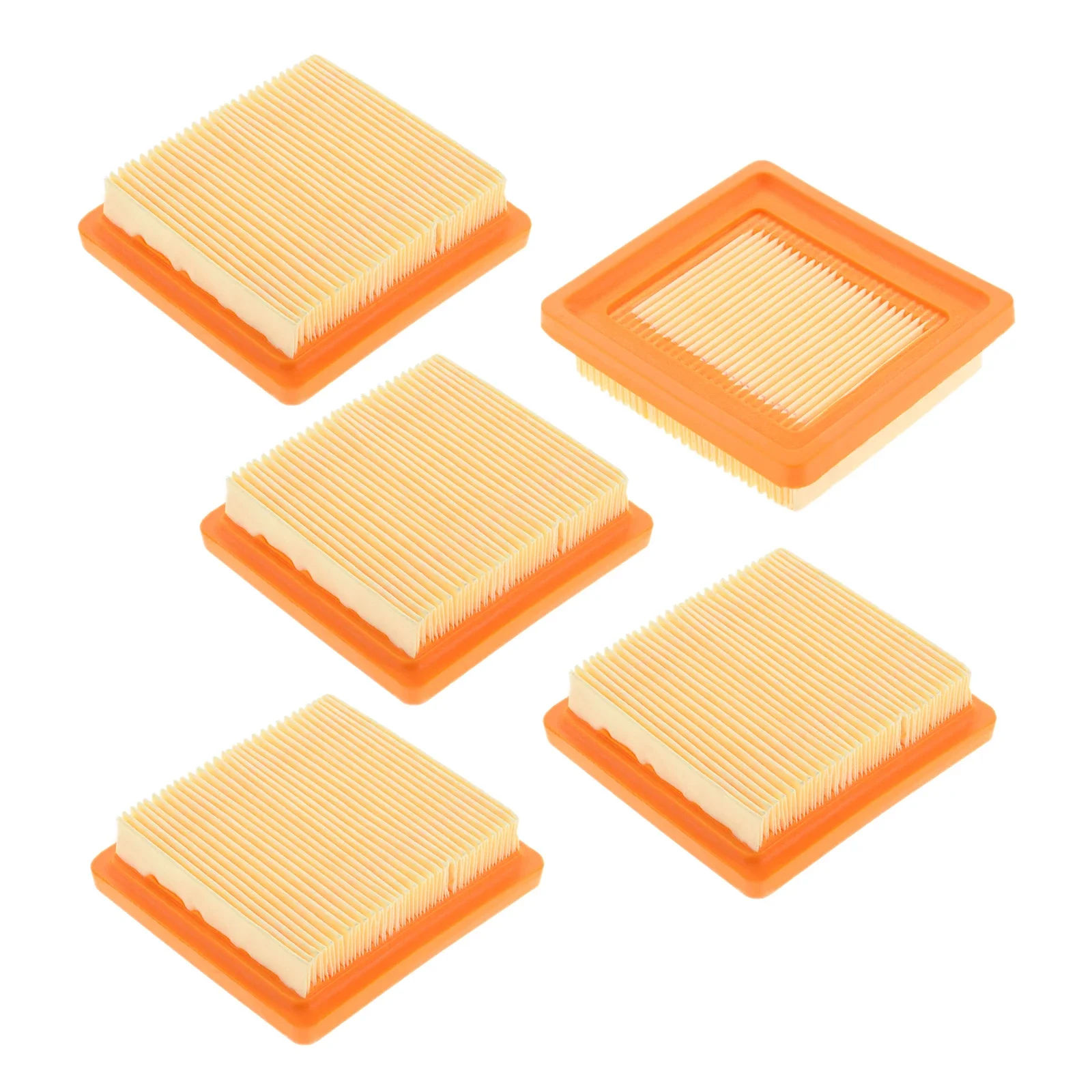 5Pcs String Trimmer Brushcutter Air Filter Fit for Stihl KM91R KM131 FS89 FS91 FS111 FS131 FS311 FC96 Air Cleaner 4180-141-0300