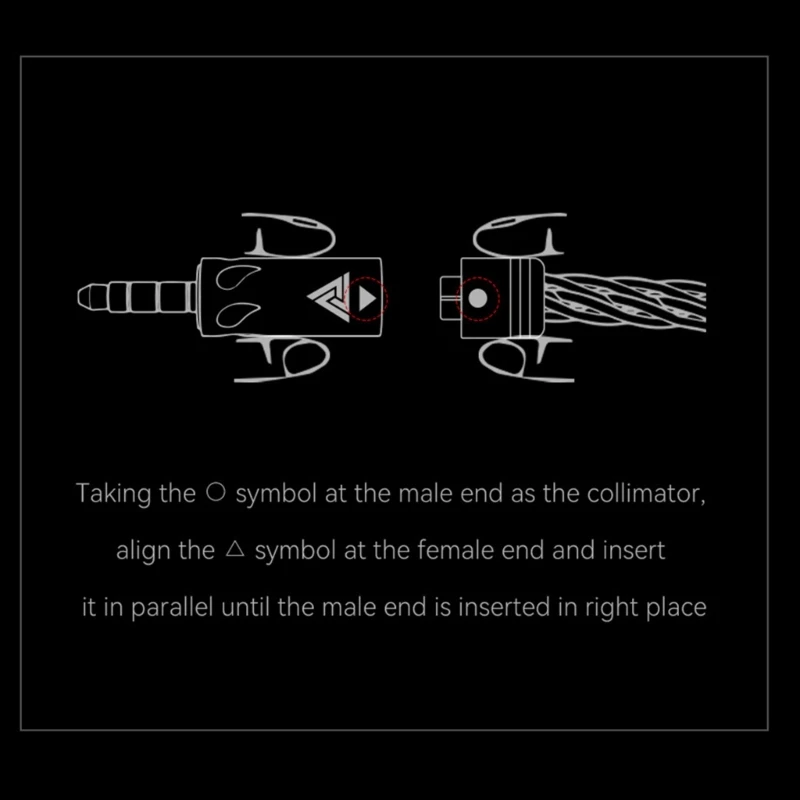 銀製ヘッドフォン ケーブル 2.5 ミリメートル/3.5 ミリメートル/4.4 ミリメートルプラグイヤホン Microp とワイヤーをアップグレード