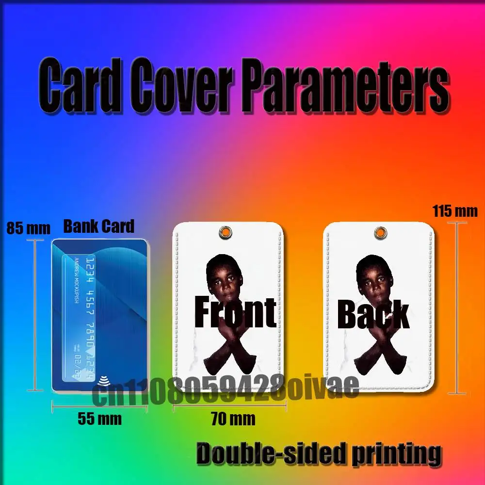 K-ken c-carson um grande caos mais caos adolescente x para clipes de identificação banco de crédito campus titular do cartão capa decoração chaveiro de couro do plutônio