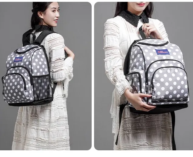 Top Seller 2024 Custom Logo Mommy Baby Bag Travel Waterproof Diaper Bag backpack Multifunctional Baby Bags for Mom