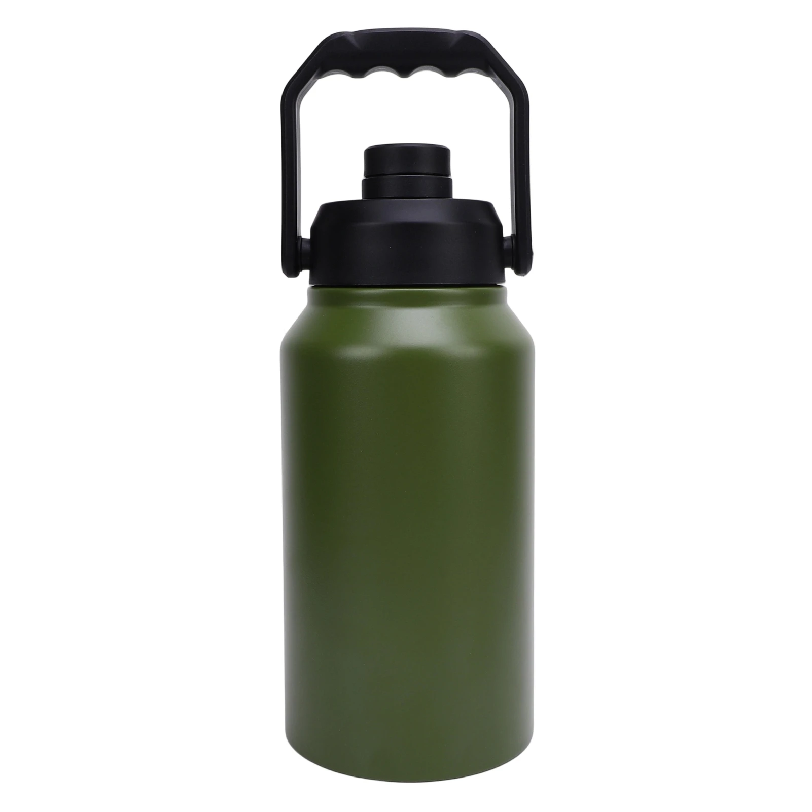 Outdoor 2.3L Geïsoleerde Waterfles Met Dekselhandvat Brede Mond 316 RVS Reisthermische Mok voor Sport Gym Fitness